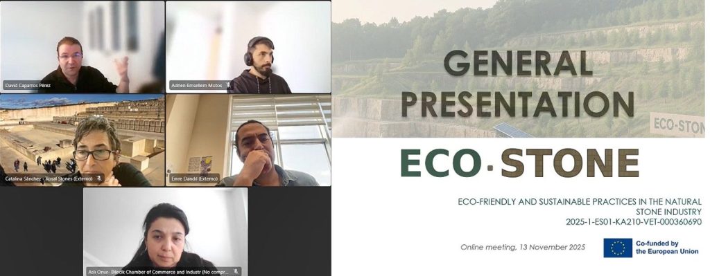 Los miembros de ECO-STONE, proyecto Erasmus+ coordinado por el CTM, arrancan el proyecto con la primera reunión del consorcio